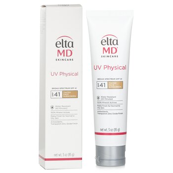 EltaMD - UV Physical Water-Resistant Facial Sunscreen SPF 41 (Tinted) - For Normal to Oily Skin Image 1