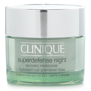 Superdefense Night Recovery Moisturizer - For Combination Oily To Oily (50ml/1.7oz) 