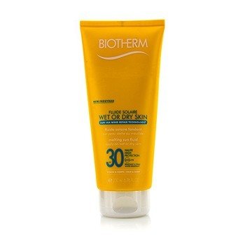 Fluide Solaire Wet Or Dry Skin Melting Sun Fluid SPF 30 For Face & Body - Water Resistant (200ml/6.76oz) 