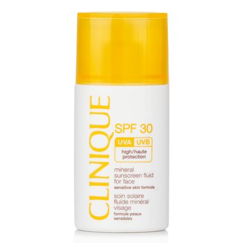 Mineral Sunscreen Fluid For Face SPF 30 - Sensitive Skin Formula (30ml/1oz) 