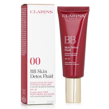 Clarins - BB Skin Detox Fluid SPF 25 - #00 Fair Image 1