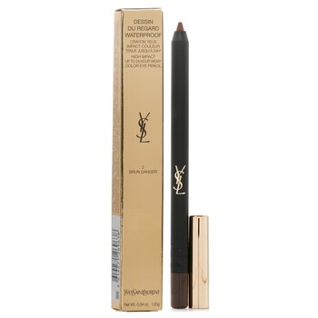 Yves Saint Laurent - Dessin Du Regard Waterproof High Impact Color Eye Pencil - # 2 Brun Danger Image 1