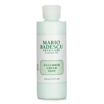 Mario Badescu סבון קרם מלפפון- לכל סוגי העור 177ml/6oz