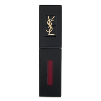 Yves Saint Laurent רוז' פור קוטור Vernis A Levres Vinyl Cream Creamy Stain - # 409 Burgundy Vibes 5.5ml/0.18oz