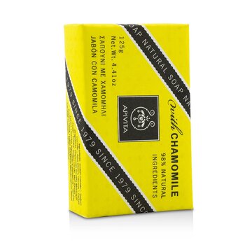 Apivita - Natural Soap With Chamomile Image 1