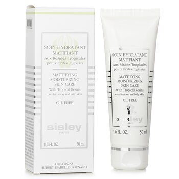 Sisley - Mattifying Moisturizing Skin Care with Tropical Resins - For Combination & Oily Skin (Oil Free) Image 1