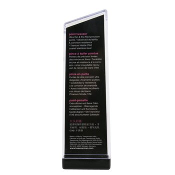 Tweezerman - Point Tweezer Ultra Precision (Tin Coated) (Studio Collection) Image 2