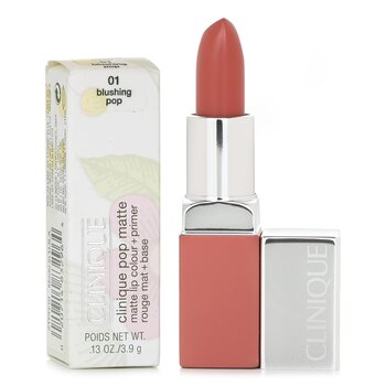 Clinique - Pop Matte Lip Colour + Primer - # 01 Blushing Pop Image 1