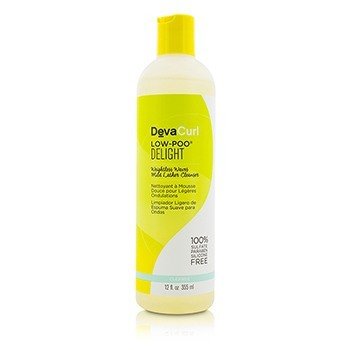 DevaCurl Szampon do włosów falowanych Low-Poo Delight (Weightless Waves Mild Lather Cleanser - For Wavy Hair) 355ml/12oz