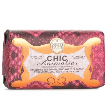 Nesti Dante - Chic Animalier Natural Soap - Wild Orchid, Red Tea Leaves & Tiare Image 1