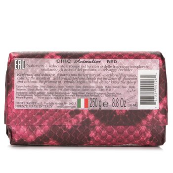 Nesti Dante - Chic Animalier Natural Soap - Wild Orchid, Red Tea Leaves & Tiare Image 2