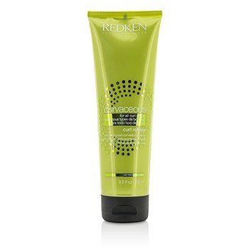 Redken Curvaceous Curl Refiner Moisturizing and Curl-Defining Primer (For All Curls) 250ml/8.5oz