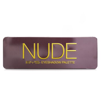 BYS - Eyeshadow Palette (12x Eyeshadow, 2x Applicator) - Nude Image 1