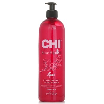 CHI Rose Hip Oil Color Nurture Protecting Conditioner מרכך 739ml/25oz