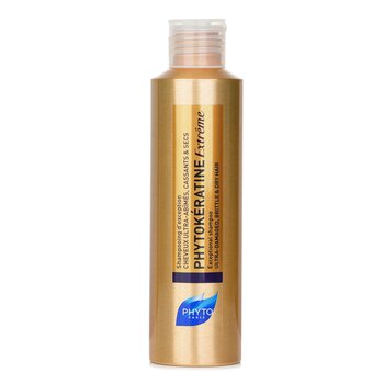 PhytoKeratine Extreme Exceptional Shampoo (Ultra-Damaged, Brittle & Dry Hair) (200ml/6.7oz) 