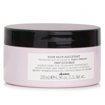 Davines - Your Hair Assistant Prep Rich Balm Conditioner (For Thick and Treated Hair) Image 1