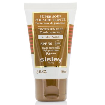 Sisley Super Soin Solaire Protector de Juventud Con Tinte SPF 30 UVA PA+++ - #4 Deep Amber 40ml/1.3oz