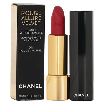 Chanel - Rouge Allure Velvet - # 56 Rouge Charnel Image 1