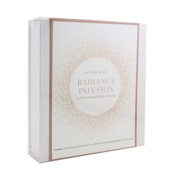 Skin Medica - Radiance Infusion Ultra Hydrating Ritual Set: HA Rejuvenating Hydrator 28.4g + Ultra Hydrating Sheet Mask 2pcs + Rose Quartz Roller Image 1