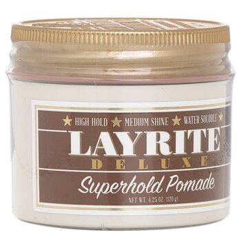 Layrite - Superhold Pomade (High Hold, Medium Shine, Water Soluble) Image 1