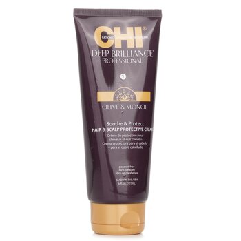 CHI - Deep Brilliance Olive & Monoi Soothe & Protect Hair & Scalp Protective Cream Image 1