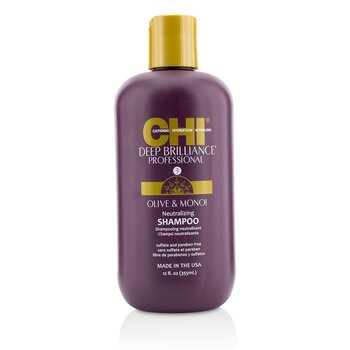 CHI 橄欖和莫諾伊油洗髮精 Deep Brilliance Olive & Monoi Neutralizing Shampoo 355ml/12oz