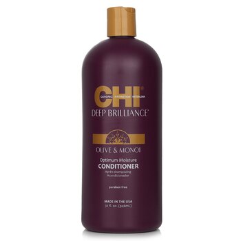 CHI 橄欖和莫諾伊油保濕潤髮乳 Deep Brilliance Olive & Monoi Optimum Moisture Conditioner 946ml/32oz