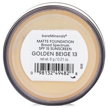 BareMinerals - BareMinerals Matte Foundation Broad Spectrum SPF15 - Golden Beige Image 2