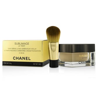 Chanel - Sublimage Le Teint Ultimate Radiance Generating Cream Foundation  30g/1oz - makeup a pudr, Free Worldwide Shipping