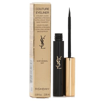 Yves Saint Laurent - Couture Liquid Eyeliner - # 1 Noir Minimal Mat Image 1