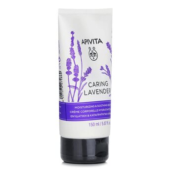 Apivita - Caring Lavender Moisturizing & Soothing Body Cream - For Sensitive Skin Image 1