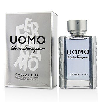 Salvatore Ferragamo Uomo Casual Life Eau De Toilette Spray - Parfum Pria 100ml/3.4oz