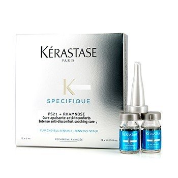 ケラスターゼ Kerastase Specifique Intense Anti-Discomfort Soothing Care (Sensitive Scalp) 12x6ml/0.2oz