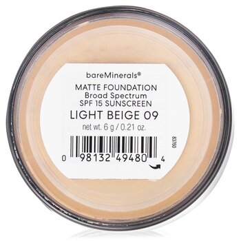 BareMinerals - BareMinerals Matte Foundation Broad Spectrum SPF15 - Light Beige Image 2