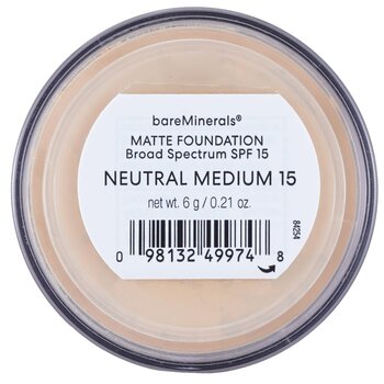 BareMinerals - BareMinerals Matte Foundation Broad Spectrum SPF15 - Neutral Medium Image 2