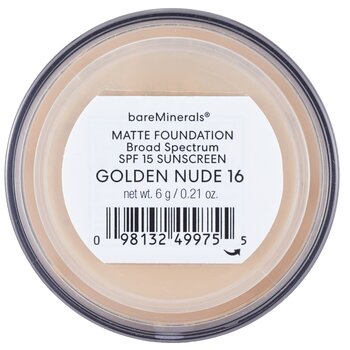 BareMinerals - BareMinerals Matte Foundation Broad Spectrum SPF15 - Golden Nude Image 2