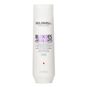 Goldwell Dual Senses Blondes & Highlights Anti-Yellow Shampoo (Luminosity For Blonde Hair)שמפו נגד הצהבה לשיער בלונדיני 250ml/8.4oz