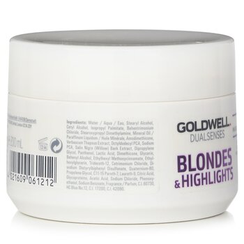 Goldwell - Dual Senses Blondes & Highlights 60SEC Treatment (Luminosity For Blonde Hair) Image 1