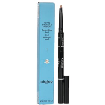 Sisley - Phyto Sourcils Design 3 In 1 Brow Architect Pencil - # 1 Cappuccino Image 1