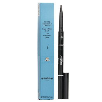 Sisley - Phyto Sourcils Design 3 In 1 Brow Architect Pencil - # 3 Brun Image 1