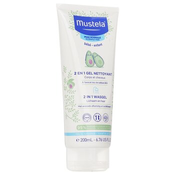 Mustela - 2 In 1 Body & Hair Cleansing gel - For Normal Skin Image 1