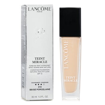 Lancome - Teint Miracle Hydrating Foundation Natural Healthy Look SPF 15 - # 010 Beige Porcelaine Image 1