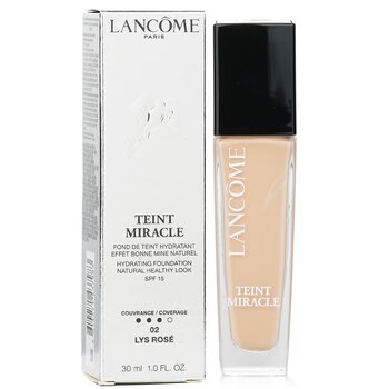 Lancome - Teint Miracle Hydrating Foundation Natural Healthy Look SPF 15 - # 02 Lys Rose Image 1