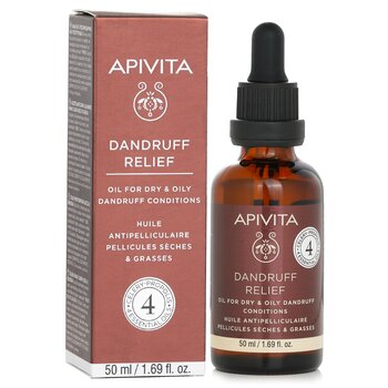 Apivita - Dandruff Relief Oil with Celery, Propolis & 4 Essential Oils (For Dry & Oily Dandruff Conditions) Image 1