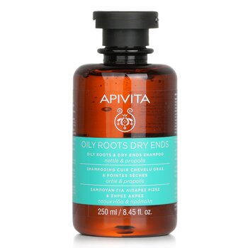 Apivita Oily Roots & Dry Ends Shampoo with Nettle & Propolis 250ml/8.45oz