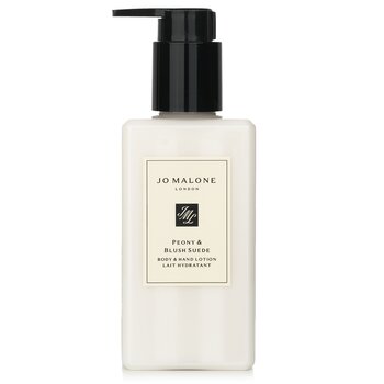 Peony & Blush Suede Body & Hand Lotion (With Pump) (250ml/8.5oz) 