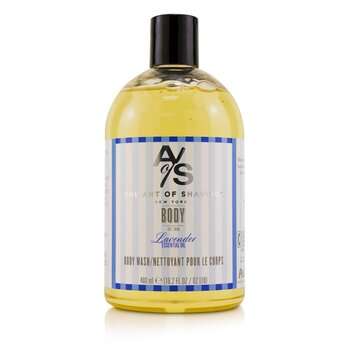 The Art Of Shaving Body Wash תרחיץ לגוף - Lavender Essential Oil 480ml/16.2oz