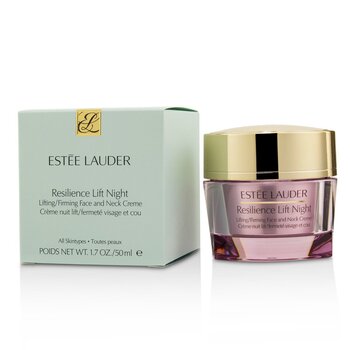 Estee Lauder - Resilience Lift Night Lifting/ Firming Face & Neck Creme - For All Skin Types Image 1