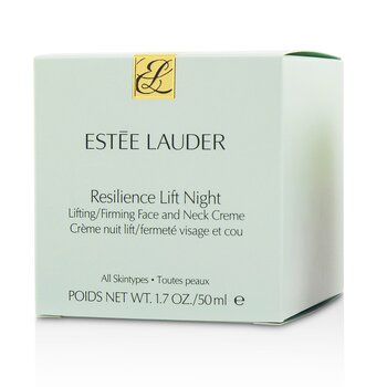 Estee Lauder - Resilience Lift Night Lifting/ Firming Face & Neck Creme - For All Skin Types Image 2