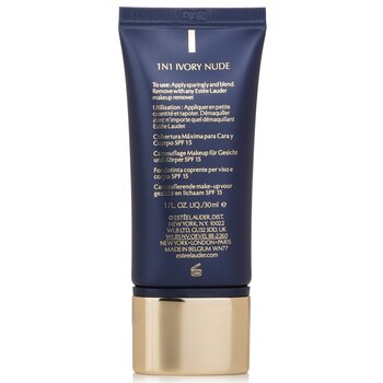 Estee Lauder - Double Wear Maximum Cover Camouflage Make Up (Face & Body) SPF15 - #1N1 Ivory Nude Image 2